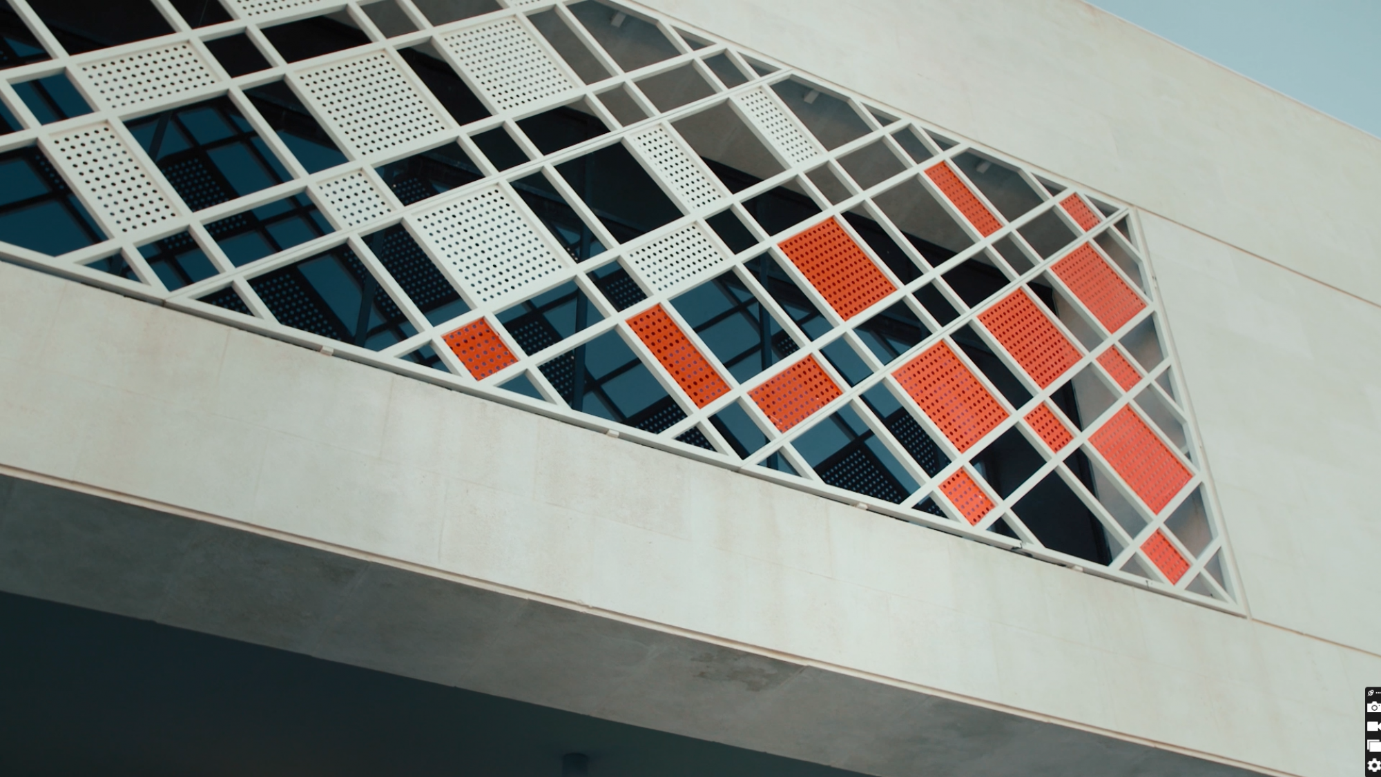 Modern Metal Mashrabiya